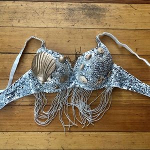 Sequin Mermaid Bra